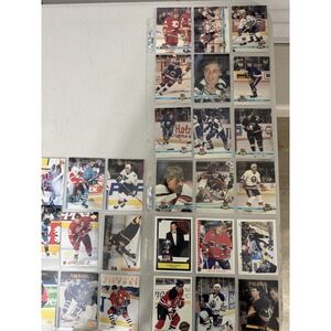 Hockey Cards‎ Lot Of 18- 1990's Various Upper Deck, Topps Stadium Club, Score